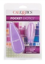 Load image into Gallery viewer, Silicones Slims Nubby Bullet - Purple
