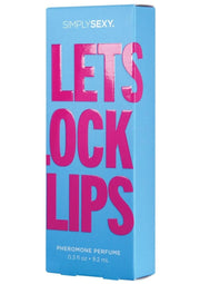 Simply Sexy Pheromone Perfume Let's Lock Lips Spray - 0.3oz
