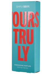Simply Sexy Pheromone Perfume Yours Truly Spray - 0.3oz
