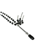 Load image into Gallery viewer, Sincerely Black Jeweled Nipple Clips
