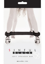 Load image into Gallery viewer, Sinful Soft Spreader Bar - Black