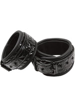 Load image into Gallery viewer, Sinful Wrist Cuffs - Black