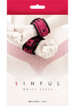 Load image into Gallery viewer, Sinful Wrist Cuffs - Pink
