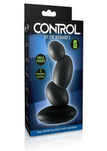 Load image into Gallery viewer, Sir Richard&#39;s Control Dual Motor Silicone Prostate Massager Rechargeable Vibrating - Black
