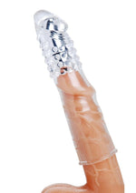 Load image into Gallery viewer, Size Matters Clear Sensations Vibrating Penis Enhancer
