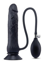 Load image into Gallery viewer, Size Up 7.5 Silicone Inflatable Dildo - Black