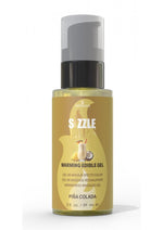 Load image into Gallery viewer, Sizzle Lips Warming Edible Gel Pina Colada - 2oz

