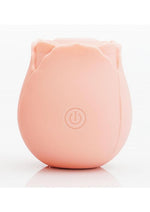 Load image into Gallery viewer, Skins Rose Buddies Rose Purrz Rechargeable Silicone Clitoral Vibrator - Beige