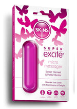 Load image into Gallery viewer, Skins Super Excite Silicone Rechargeable Bullet - Pink