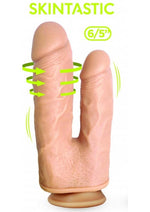 Load image into Gallery viewer, Skintastic Vibrating and Rotation Double Penetration Duplexxx Dildo Silicone Waterproof
