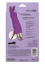 Load image into Gallery viewer, Slay #Buzzme Rechargeable Silicone Rabbit Ears Bullet Vibrator
