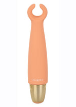 Load image into Gallery viewer, Slay #Wowme Rechargeable Silicone Massager - Orange