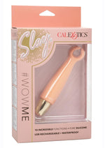 Load image into Gallery viewer, Slay #Wowme Rechargeable Silicone Massager - Orange