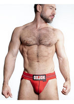 Load image into Gallery viewer, Slingjock Slider Jock Strap - Red Hot - Small