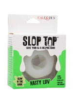 Load image into Gallery viewer, Slop Top Nasty Luv Silicone Dual Entry Pussy and Ass - Glow In The Dark/Vanilla