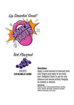 Load image into Gallery viewer, Smack Tarts Lickable Lube 2oz - Sour - Grape
