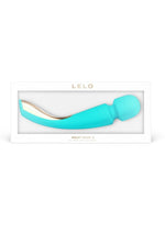 Load image into Gallery viewer, Smart Wand 2 Rechargeable Body Massager - Aqua/Blue - Large
