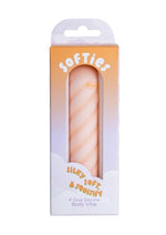 Load image into Gallery viewer, Softies Dual Silicone Rechargeable Body Bullet Vibrator - Orange - 4in
