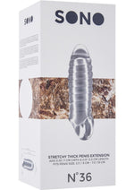Load image into Gallery viewer, Sono No 36 Stretchy Thick Penis Extension - Clear
