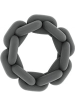 Load image into Gallery viewer, Sono No 4 Silicone Cock Ring - Black/Grey
