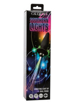 Load image into Gallery viewer, Southern Lights Rechargeable Silicone Vibrating Light Up Anal Probe - Black