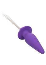 Load image into Gallery viewer, Southern Lights Rechargeable Silicone Vibrating Light Up Anal Probe - Purple