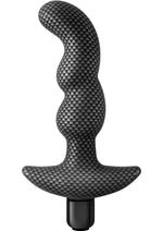 Load image into Gallery viewer, Spark Ignition Prv-02 Silicone Butt Plug - Carbon Fiber - Black
