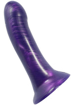 Load image into Gallery viewer, Sportsheets Skyn Silicone Flared Base Dildo - Purple
