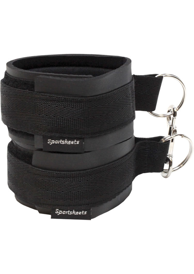 Sportsheets Sports Cuffs - Black