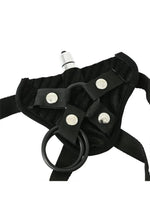 Load image into Gallery viewer, Sportsheets Vibrating Raven Corsette Strap-On Adjustable Harness
