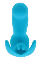 Load image into Gallery viewer, Spread Your Wings Rechargeable Silicone Multi Vibrator - Blue
