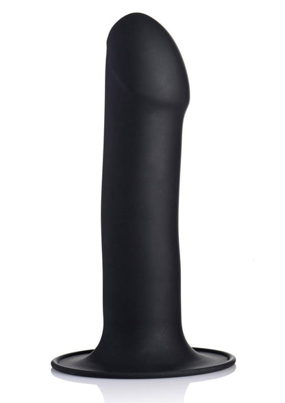 Squeeze-It Squeezable Phallic 6.75in Dildo - Black