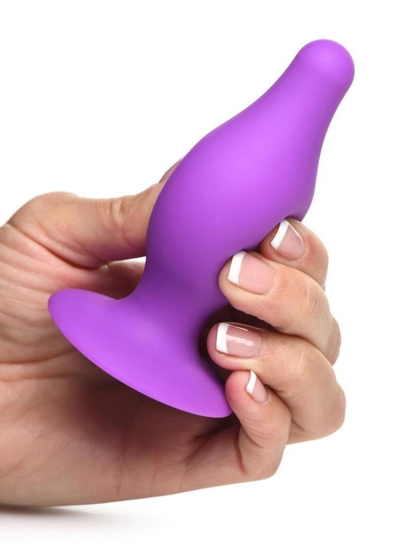 Squeeze-It Squeezable Silicone Tapered Anal Plug