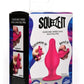 Squeeze-It Squeezable Silicone Tapered Anal Plug - Pink - Small