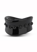 Load image into Gallery viewer, Stay Hard Beef Ball Stretcher - Black
