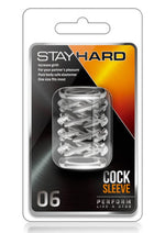 Load image into Gallery viewer, Stay Hard Cock Sleeve 06 - Clear
