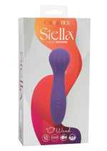 Load image into Gallery viewer, Stella Liquid Silicone O Wand Rechargeable Silicone Vibrator - Purple
