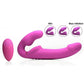 Strap U Evoke Ergo Fit Inflatable and Vibrating Silicone Strapless Strap-On with Remote Control