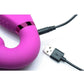 Strap U Evoke Ergo Fit Inflatable and Vibrating Silicone Strapless Strap-On with Remote Control