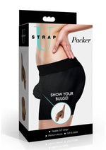 Load image into Gallery viewer, Strap U Packer Silicone 3.6in Dildo - Caramel
