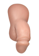 Load image into Gallery viewer, Strap U Packer Silicone 3.6in Dildo - Vanilla
