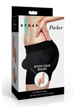 Load image into Gallery viewer, Strap U Packer Silicone 3.6in Dildo - Vanilla
