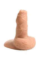 Load image into Gallery viewer, Strap U Uncut Packer Silicone 5.1in Dildo - Vanilla
