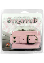 Load image into Gallery viewer, Strapped Plush Restraints - Pink