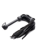 Load image into Gallery viewer, Strict Leather Premium Deerskin Flogger - Black
