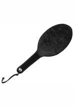 Load image into Gallery viewer, Strict Leather Round Fur Lined Paddle - Black
