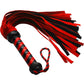 Strict Leather Short Suede Flogger - Black/Multicolor