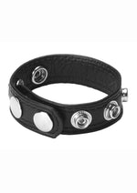 Load image into Gallery viewer, Strict Leather Speed Snap Cock Ring - Black
