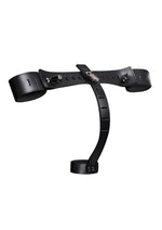 Load image into Gallery viewer, Strict Leather Wrist to Cock Locking Restraint - Black