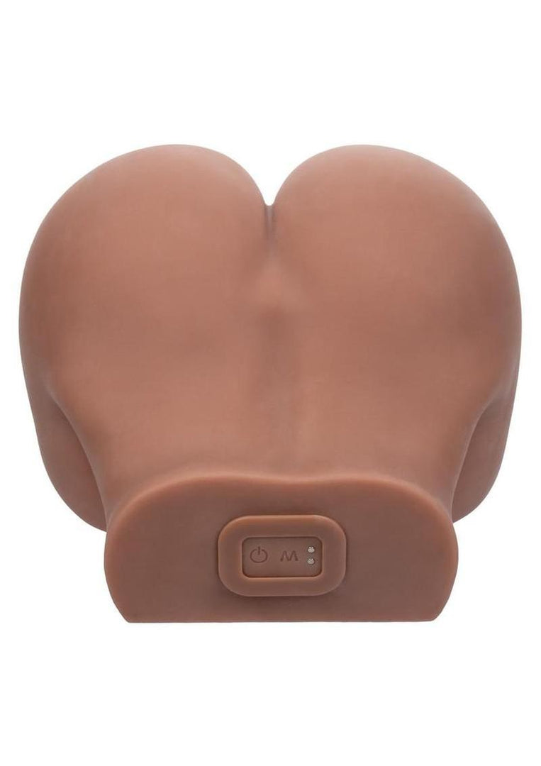 Stroke It Vibrating Twerking Rechargeable BBL Masturbator - Pussy and Ass